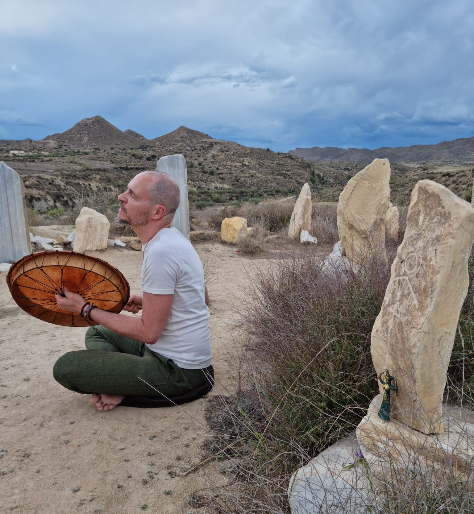Stéphane Quetzal Almaquetzal Shamanism workshops (Spain France)